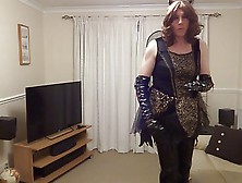 Fallen Angel Alison - Shiny Crotch Lenght Thigh Boots