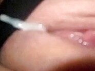 Girl creampied by young guy