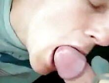 Amateur Dude Sucks Cock And Gets A Mouthful Of Cum