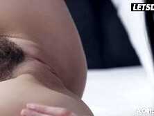 Kinky Doxies Emylia Argan & Leanne Lace Passionately Banging In Daybed - A BEAUTY KNOWS