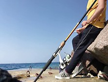 Fishing The Sound Of The Sea And Waves Peace And Happiness