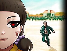 This kinky adult game shows babe getting fucked in the ass