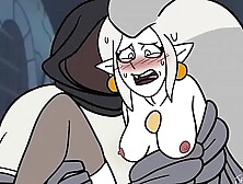 Warden Wrath fucking Eda WITH SOUND Milf Witch - The Owl House