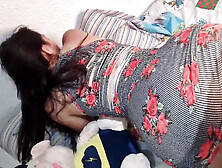 Lesbian stepsister loves to fuck and be a naughty slut