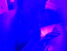 Swallowing Dong In Blue Leds