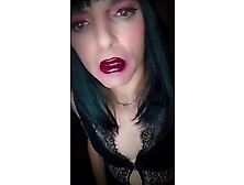 !! Hot Femboy Provides Joi With Sexy Red Lips !!