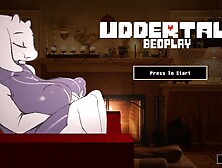 Undertale BedPlay [Rule 34 Cartoon PornPlay] Butt spanked and amazing big boobies titjob
