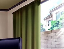 Wicked anime step sister walks in on stepbrother having shower and sucks his large jock