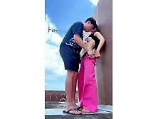 three Screwing and sucking with my glamorous Oriental tgirl girlfriend