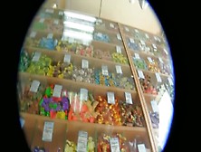 Porno Upskirt Of Two 30-Something Yr.  Old White Women In A Candy Store