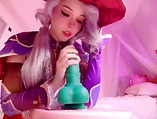 Belle Delphine Mona Cosplay Dildo Ride