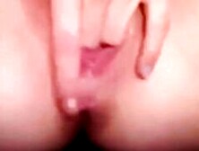 Finger Fucking My Cum Covered Cunt