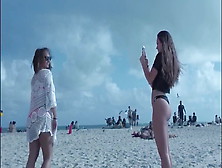 Big Ass Teen On The Beach Voyeur