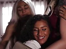 Blonds Having Lesbian Fun!