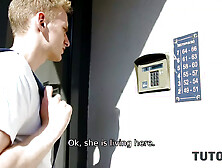 Tutor4k.  dude makes figure of professor in stockings wiggle in carnal enjoyment