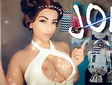 Star Wars,  Princess Leia Joi - Jerk off Instruction Bbc
