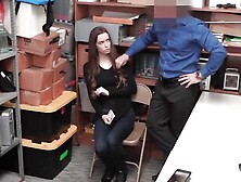 Sexy Bombshell Gives Her Hairless Pussy in Exchange For Freedom Deal