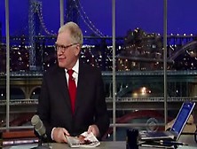 Scarlett Johansson In Letterman