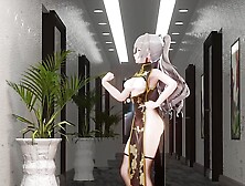 Tara - Girl In Sexy Chinese Dress Dancing + Sex Multiple Poses (3D Hentai)