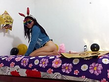 THIS ANAL PLUG FITS PERFECTLY IN MY BOOTY!! I AM VERY EXCITED AND FANTASIZING ABOUT FUCKING