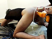 Xxxbat Mistress Using A Big Strapon On His Slave.  Swisok Magga Xxl