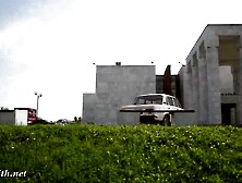 Jeny Smith - Public Upskirt