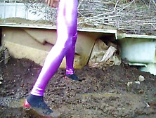 Asian Cd Wanking In The Mud