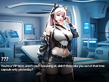 Captain Fucked Cute Hottest Girl Kitty.  Lust Story 3D Game.