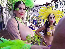 real bang van samba dancer carnaval anal orgy