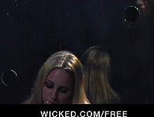 Wicked - Sexy Blonde Lindsi Medous Enjoys Glory Hole