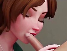 Cass Deepthroat Bj Cum-Shot 3D Cartoon