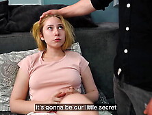 Sleazy Step-daughter Takes Fuck Lessons Step-daddy