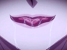 Submissive anime girl is brutally fucked in cunt and asshole