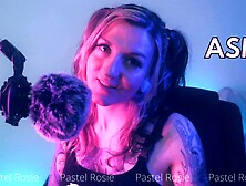 SFW ASMR Gets Your Brain Ready for Bed - PASTEL ROSIE Sensual Relaxing Sounds - Mesmerizing Egirl