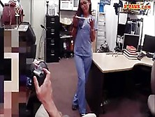 Desperate Babe Sells Old Teapot And Fucked In The Backroom