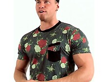 XXX useDispatch. com Brutal alpha male Brads naked strip after a thrilling game