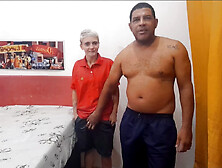 Leo ogre in stepbrother age with his friend BOYCETA