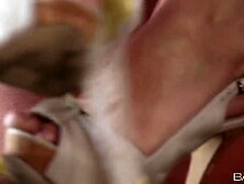 Blondie Brett Rossi has a strong orgasm