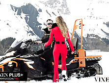 VIXEN Gorgeous Snowbunny Nancy Ace Has Her Eyes On Her Ski Instructor's Cock