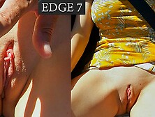 While Car Driving,  i Rub her Clit and Edges her Twat Steadily till she come to Orgasm Hands Free