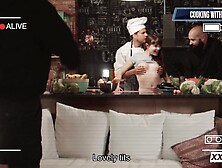 Max Cortes's Wild Kitchen Affair Fuels Intense Passion