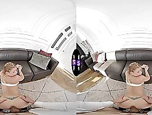 Sweet peaches riding a big cock in vr,  featuring the stunning peaches