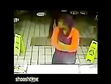 Mad Woman Trashes Mcdonalds Over Bad Order