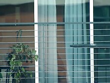 Hot Neighbor Daylight Window Scenes