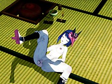 GENSHIN IMPACT Kujou Sara unstoppable sex session (3D HENTAI)