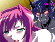 The devil's cherry: redhead girl gets filled with devil's jizm