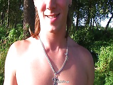 Slutty college baby fucks two student 18+ boys