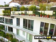 Hot girls and hot guys are reunited