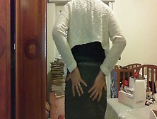 Faggot,  Crossdresser Stripping,  Amateur Crossdresser