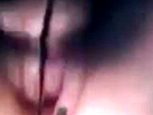 Nylon Covered Pussy Close Up